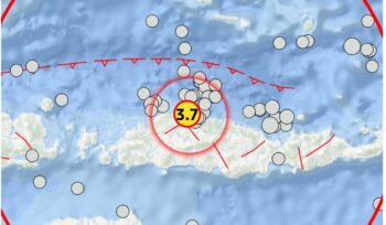 Gempa Magnitudo 3,7 Guncang Manggarai, Pusat Gempa 35 Km Utara Ruteng